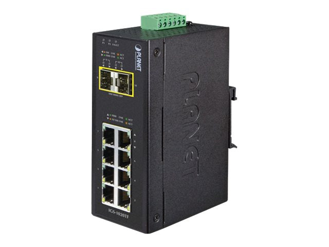 Planet IGS-1020TF - Switch - unmanaged - 8 x