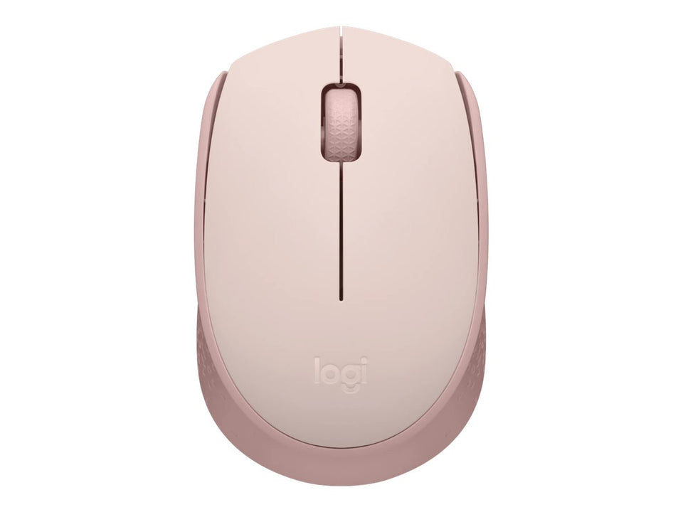 Logitech M171 - Maus - rechts- und linkshändig - optisch - 3 Tasten - kabellos - 2.4 GHz - kabelloser Empfänger (USB)
