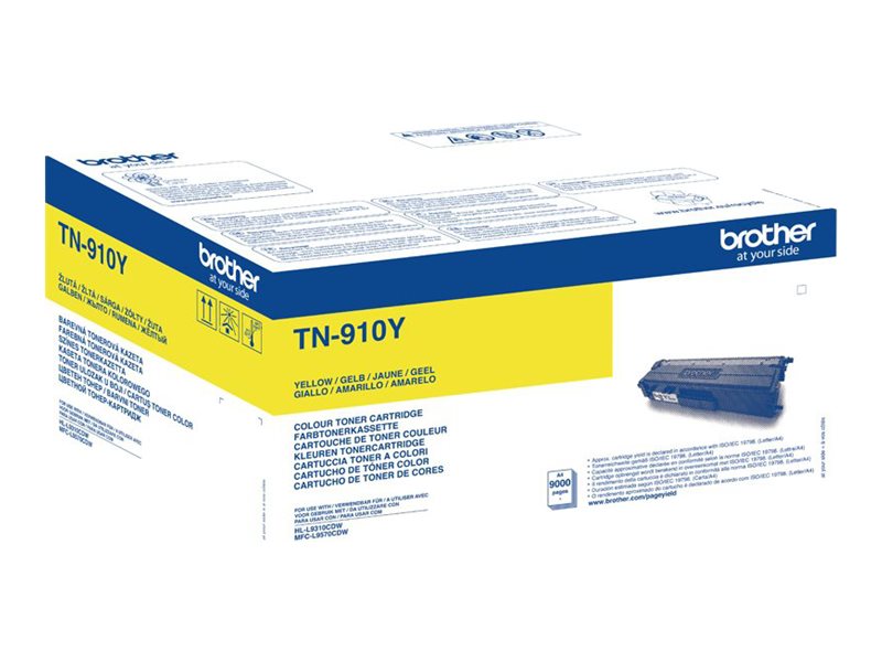 Brother TN910Y - Ultra Jumbo - Gelb - original