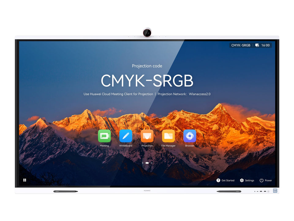 Huawei IdeaHub S2 IHS2-65SA - 165 cm (65") Diagonalklasse LCD-Display mit LED-Hintergrundbeleuchtung - Konferenz - mit integrierte interaktive Tafel, PC und Touchscreen, 4K Kamera, Mikrofon - 4K UHD (2160p)