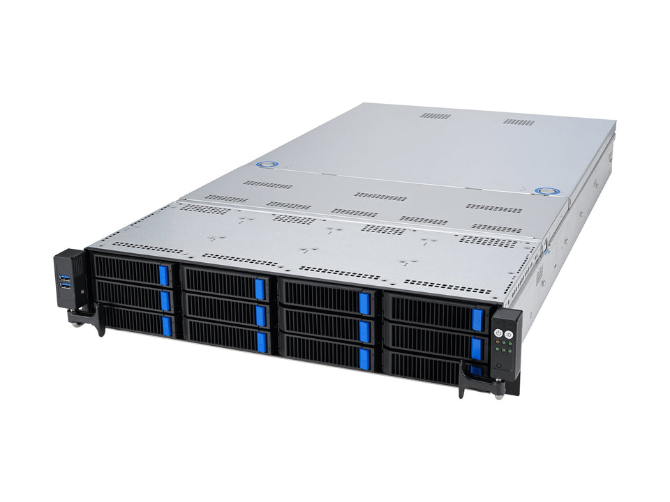 ASUS RS720-E11-RS12U - Server - Rack-Montage - 2U - zweiweg - keine CPU - RAM 0 GB - SATA/PCI Express - Hot-Swap 6.4 cm, 8.9 cm (2.5", 3.5")