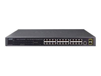 Planet GS-4210-24T2S - Switch - managed - 24