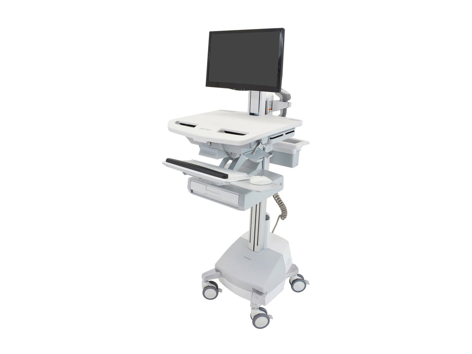 Ergotron Wagen - Konstante Krafttechnologie - für LCD-Display / PC-Ausrüstung - mit LCD-Drehpunkt, Schublade (1x1)