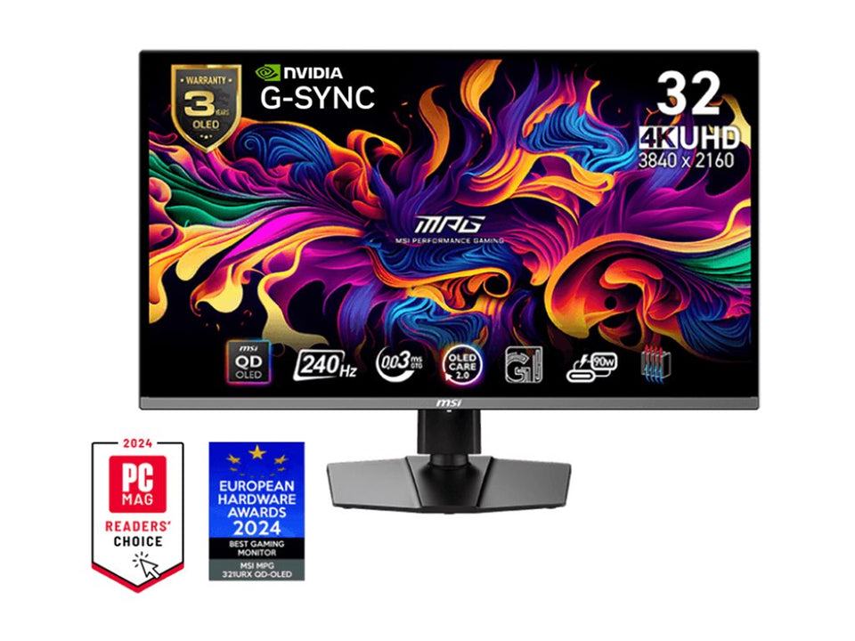 MSI MPG 321URXDE QD-OLED - OLED-Monitor - Gaming - 81.3 cm (32")