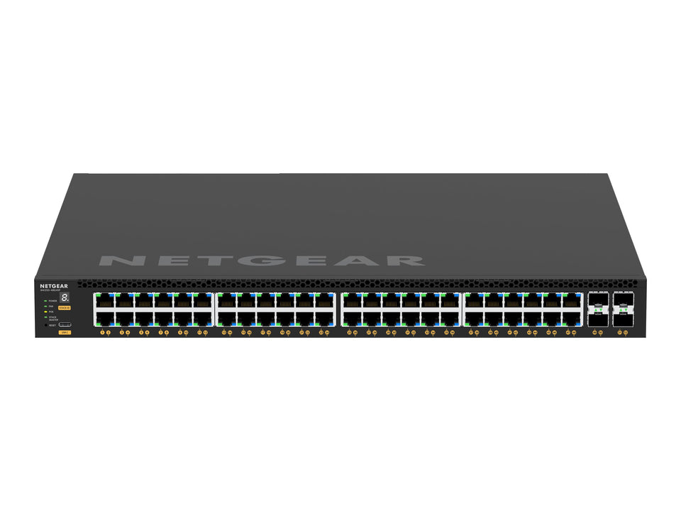 Netgear M4350-48G4XF - Switch - L3 - managed - 48 x 10/100/1000 (PoE+)