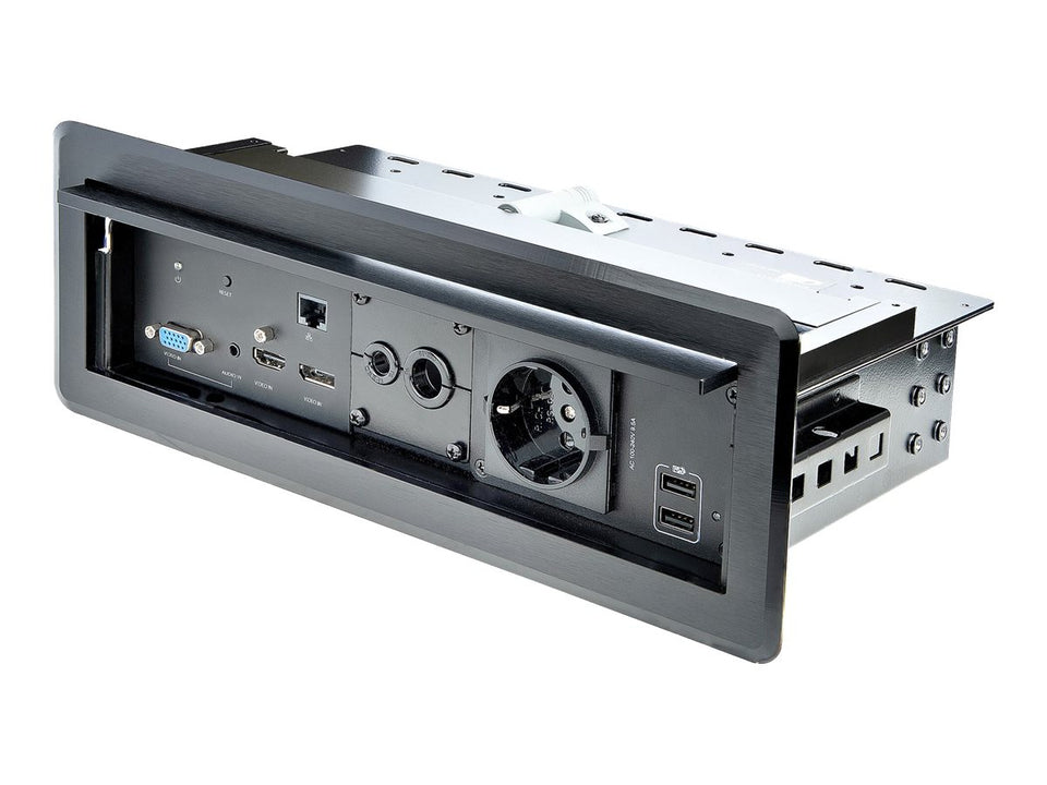 StarTech.com Tischanschlussfeld mit A/V- und
