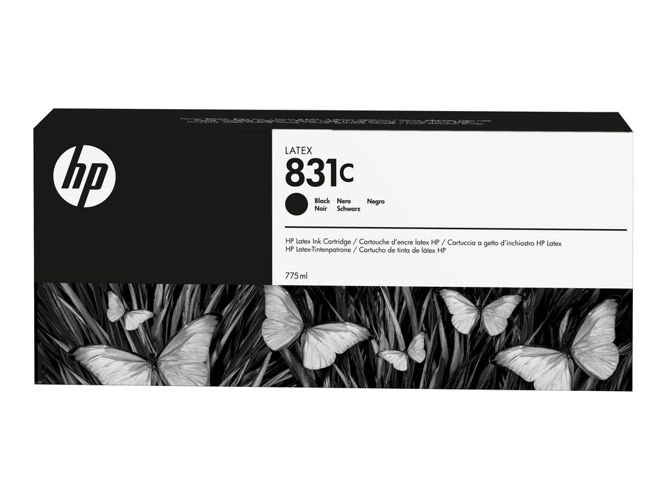 HP 831C - 775 ml - Schwarz - original - Tintenpatrone