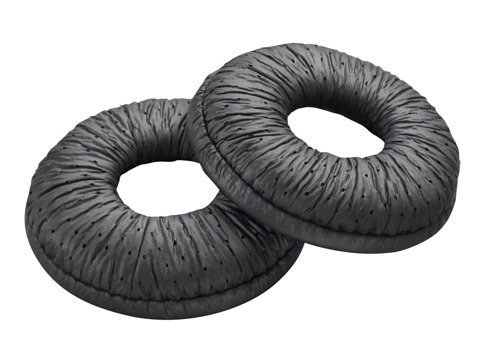 Poly HP Poly - Ohrpolster für drahtloses Headset - Kunstleder - Schwarz (Packung mit 2)