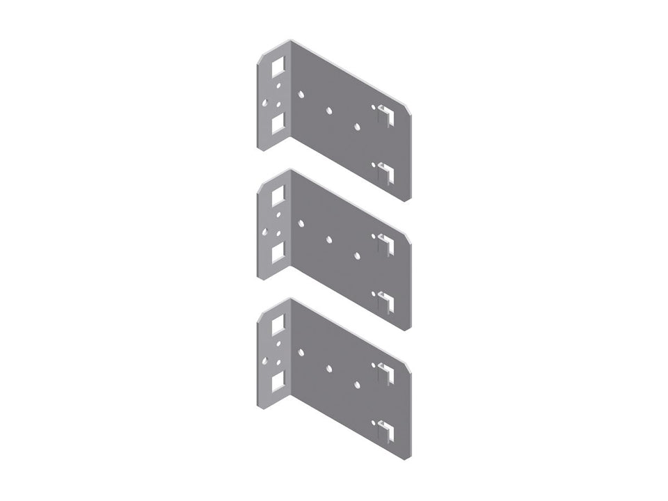 APC Schneider Spacial SF-E NSYRCDFIX - Kabelmanagementhalter für Rack - Stahl, verzinkt, 150 mm - 48.3 cm (19")