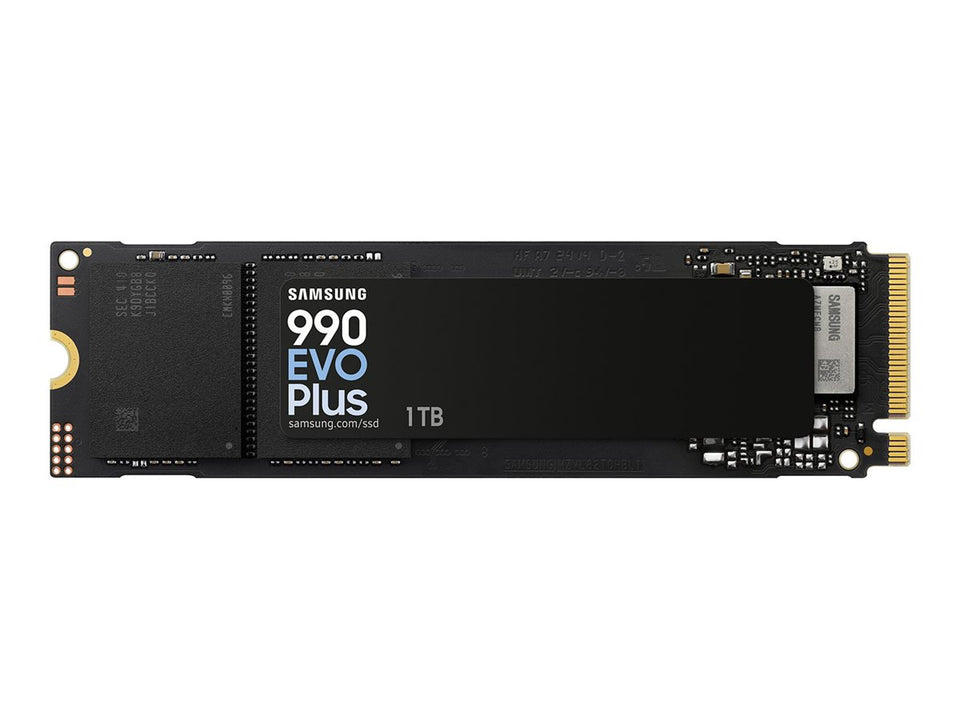 Samsung 990 EVO Plus MZ-V9S1T0 - SSD - verschlüsselt - 1 TB - intern - M.2 2280 - PCIe 5.0 x2 (NVMe)