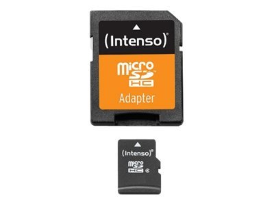 Intenso Flash-Speicherkarte (microSDHC/SD-Adapter