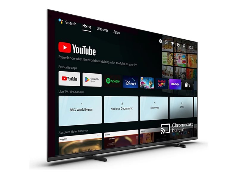 Philips 55HFL4518U - 139 cm (55") Diagonalklasse PrimeSuite LCD-TV mit LED-Hintergrundbeleuchtung - Gesundheitswesen / Hotel - Smart TV - Android TV - 4K UHD (2160p)