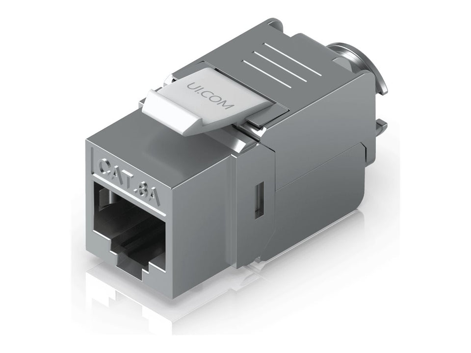 Ubiquiti Netzwerkanschluss - RJ-45 (W) Keystone - CAT 6a (Packung mit 12)