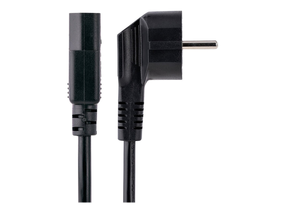 StarTech.com 3 m C13 Stromkabel, EU Schuko auf C13, 10A 250V, Netzkabel - Stromkabel - power CEE 7/7 (S)