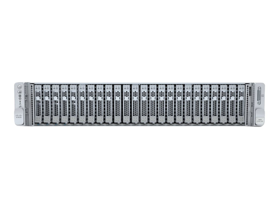 Cisco UCS C240 M6 SFF Rack Server - Server - Rack-Montage - 2U - zweiweg - keine CPU - RAM 0 GB - SATA/SAS/PCI Express - Hot-Swap 6.4 cm (2.5")