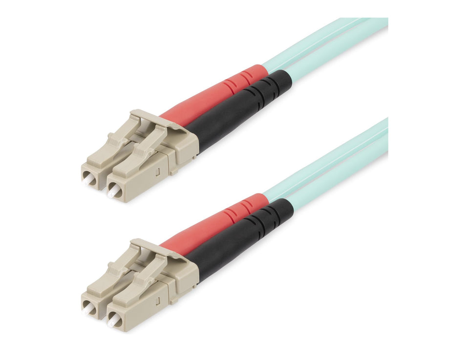 StarTech.com 20m OM4 LWL Patchkabel LC auf LC, Multimode Glasfaserkabel - Patch-Kabel - LC/UPC Multi-Modus (M)