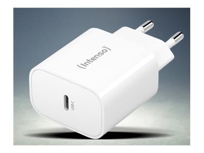 Intenso W20C - Netzteil - 20 Watt - 3 A - PD 3.0, QC 4.0, PD/PPS (USB-C)