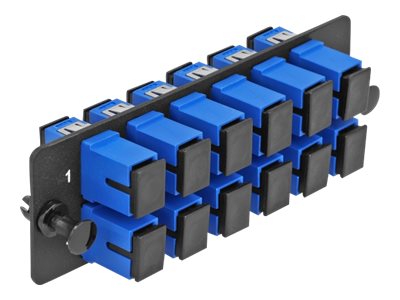 Delock Glasfaser-Adapterplatine - SC/UPC SM X 12
