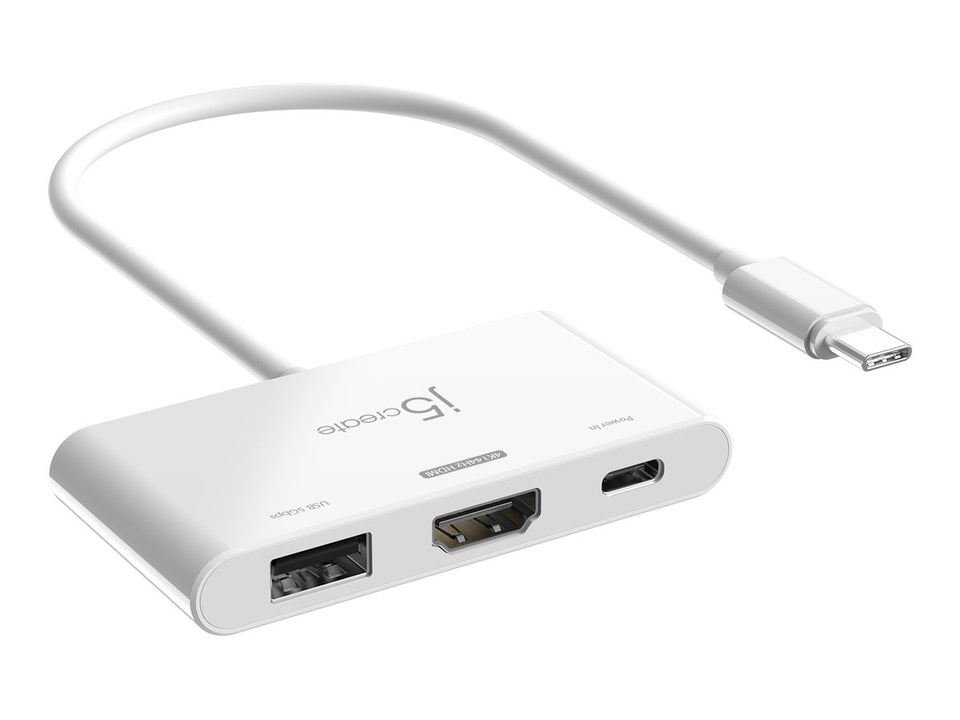 j5create JCA399 - Videoadapter - USB-C männlich zu HDMI, USB-C (PD)