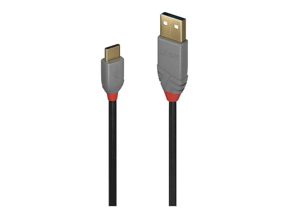 Lindy Anthra Line - USB-Kabel - USB-C (M) zu USB Typ A (M)
