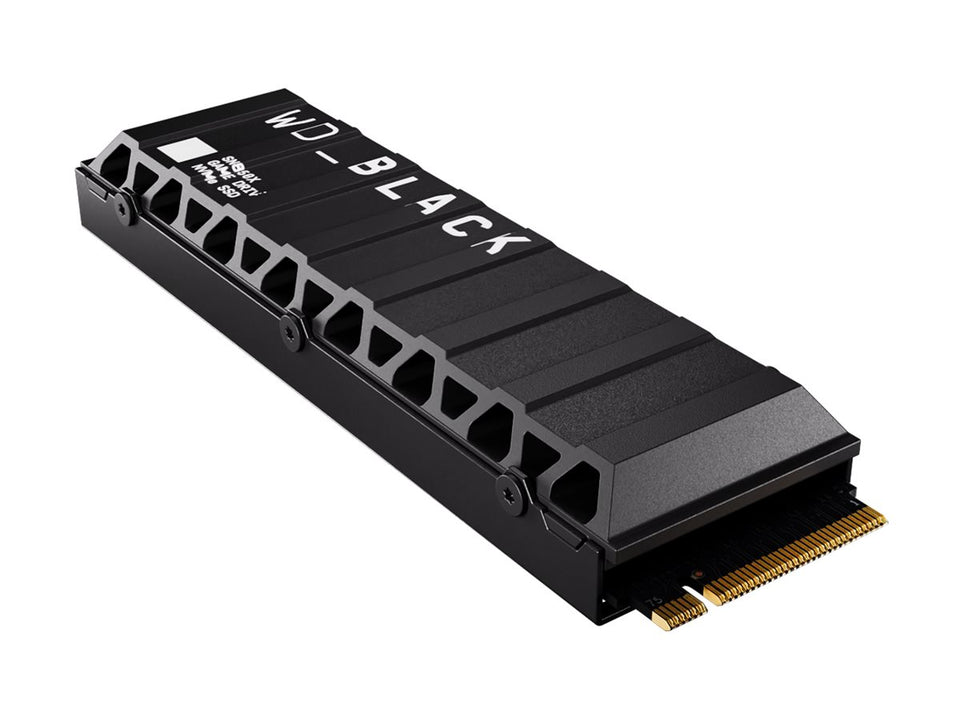 WD_BLACK SN850X NVMe SSD WDS100T2XHE - SSD - verschlüsselt - 8 TB - intern - M.2 2280 - PCIe 4.0 x4 (NVMe)