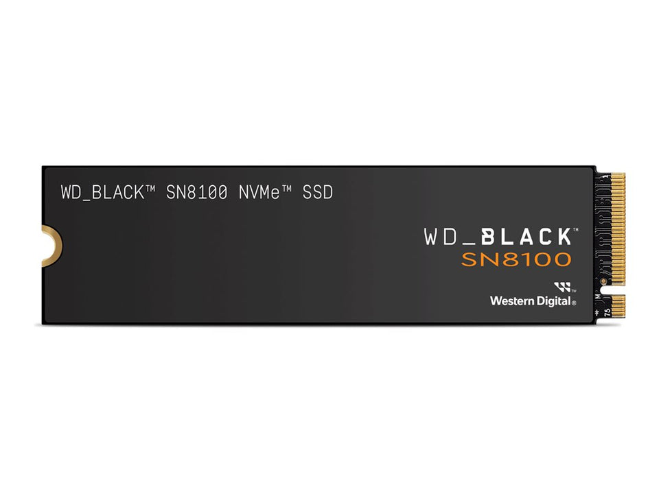 WD_BLACK SN8100 WDS100T1X0M-00CMT0 - SSD - verschlüsselt - 1 TB - intern - M.2 2280 - PCI Express 5.0 x4 (NVMe)