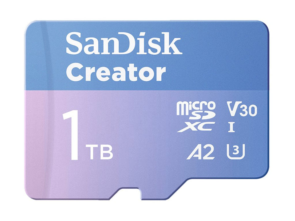 SanDisk Creator - Flash-Speicherkarte (microSDXC-an-SD-Adapter