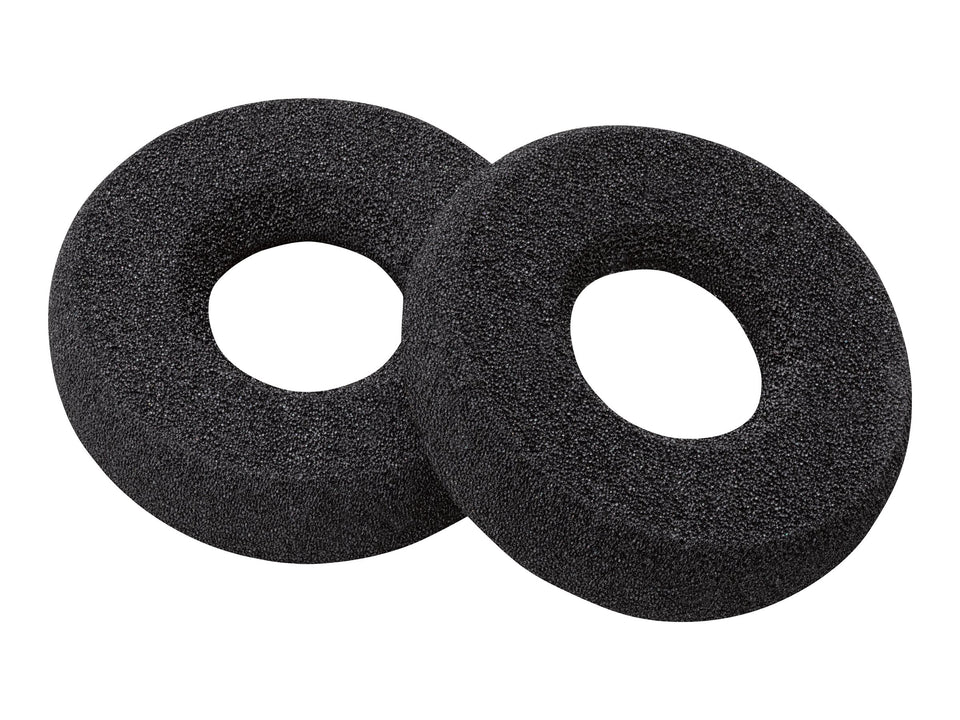 Poly HP Poly - Ohrpolster für drahtloses Headset - Kunstleder (Packung mit 2)