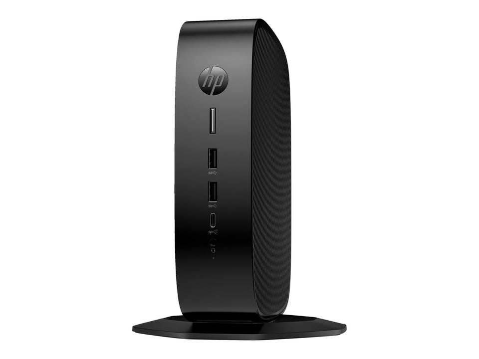 HP Elite t755 - Thin Client - SFF - 1 x Ryzen Embedded V2546 / 3 GHz - RAM 8 GB - SSD 256 GB - NVMe - Radeon Graphics - 1GbE, Wi-Fi 6E, Bluetooth 5.3 - WLAN: 802.11a/b/g/n/ac/ax (Wi-Fi 6E)