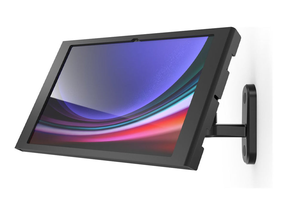 Compulocks Galaxy Tab S9 Ultra 14.6" Apex Enclosure Swing Wall Mount Black - Befestigungskit (Wandmontage, Gehäuse)