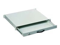 DIGITUS Abschließbare Schublade für 482,6 mm (19") Netzwerk- und Serverschränke, 1HE