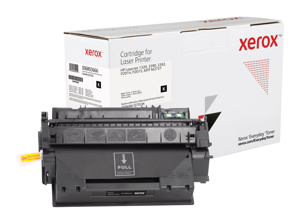 Xerox Everyday - Schwarz - kompatibel - Tonerpatrone (Alternative zu: HP Q5949X, HP Q7553X)