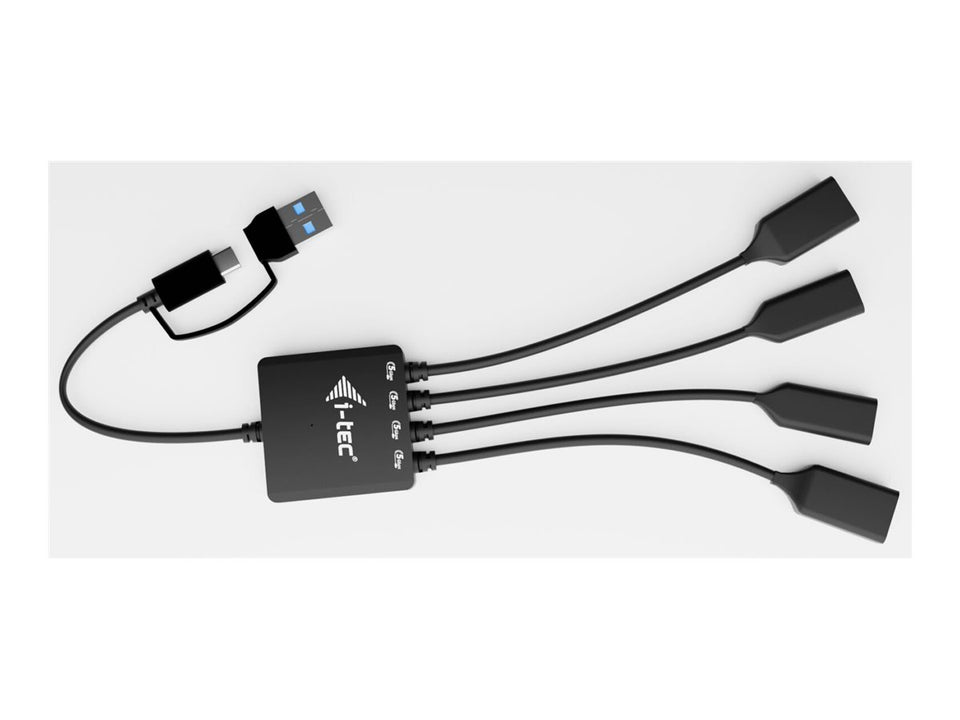 i-tec Hub - USB-C/USB-A Kabel - 2 x USB-C 3.2