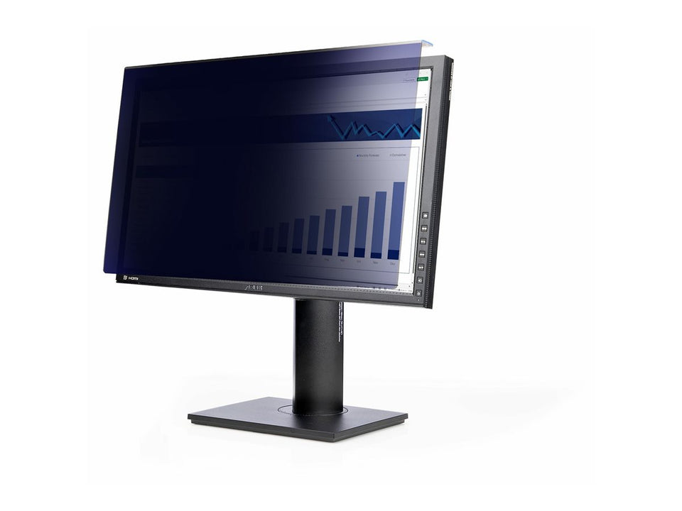 StarTech.com 24-Zoll 16:10 Monitor Blickschutzfilter, Hänge/Acrylfilter - Blickschutzfilter für Bildschirme - 2-Wege - abnehmbar - steckbar - 61 cm Breitbild (Breitbild mit 24 Zoll)