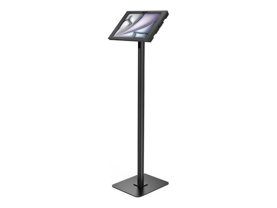 Compulocks Ständer-Kit - für Tablett - verriegelbar - hochwertiges Aluminium - Schwarz - Bodenaufstellung, freistehend - für Apple 13-inch iPad Air (M2, M3)