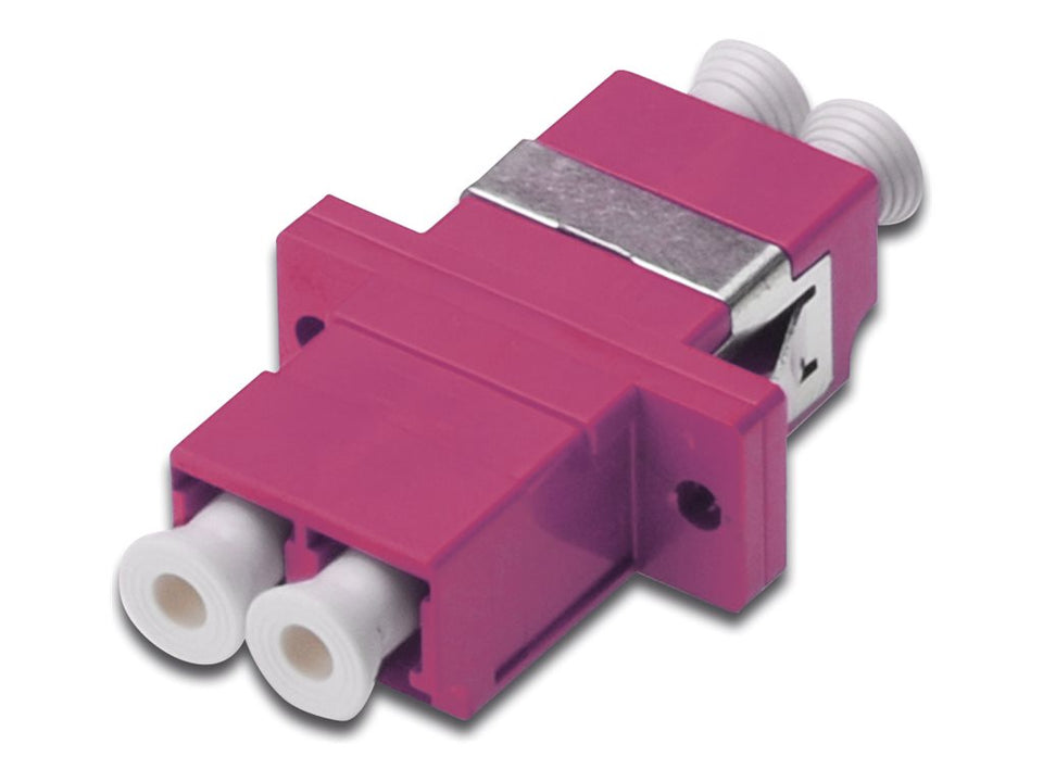 DIGITUS LWL Kupplung, Duplex, LC auf LC, MM OM4