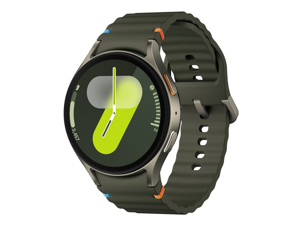 Samsung Galaxy Watch7 - 44 mm - intelligente Uhr mit Sportband - Gummi - Bandgröße: M/L - Anzeige 3.7 cm (1.47")