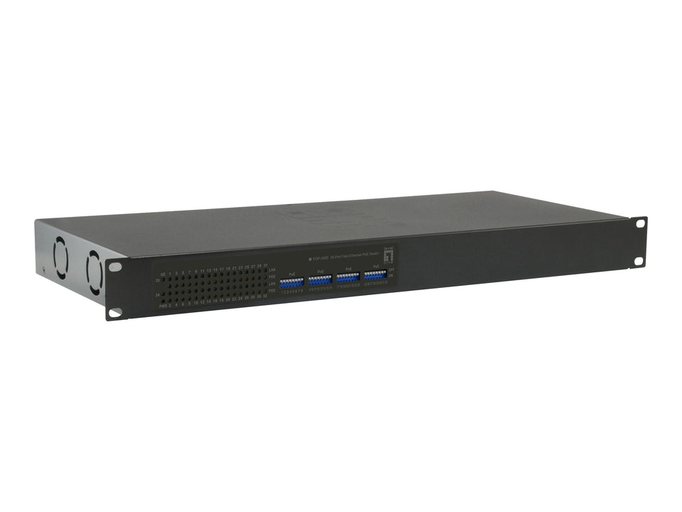 LevelOne FGP-3400W630 - Switch - 32 x 10/100 (PoE+)