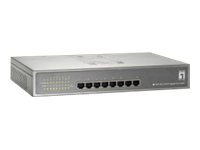 LevelOne GEP-0821 - Switch - 8 x 10/100/1000 (PoE)