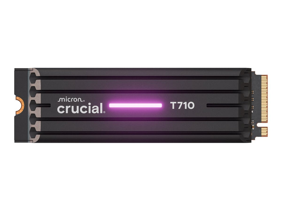 Crucial T710 - SSD - verschlüsselt - 4 TB - intern - M.2 2280 - PCI Express 5.0 (NVMe)