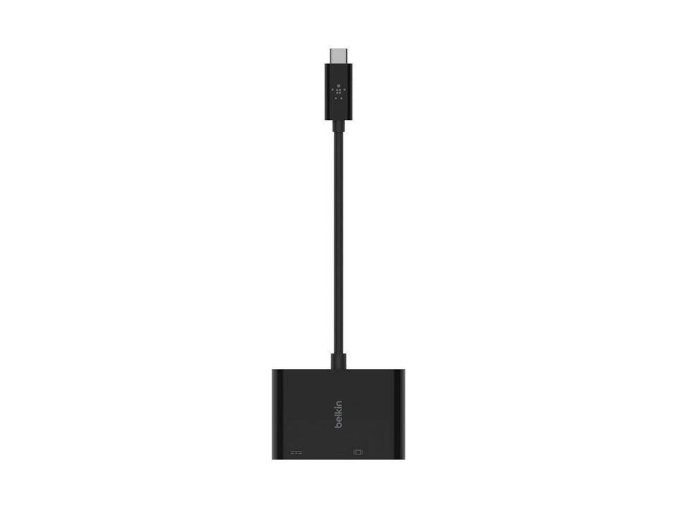Belkin USB-C to VGA + Charge Adapter - Videoadapter - USB-C männlich zu HD-15 (VGA)