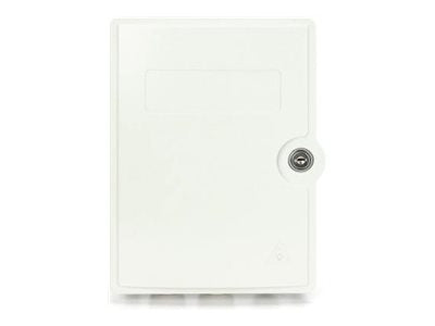 DIGITUS FTTH/FTTB-Anschlussgehäuse, bestückt, OS2, 12 Fasern, LC/PC