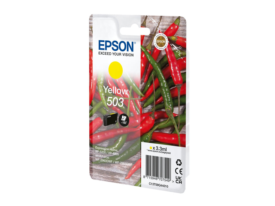 Epson 503 - 3.3 ml - Gelb - original - Blisterverpackung