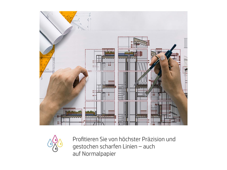 HP 727 - 300 ml - mit hoher Kapazität - Grau