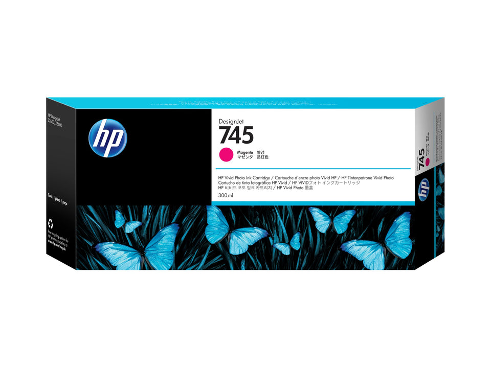 HP 745 - 300 ml - mit hoher Kapazität - Magenta
