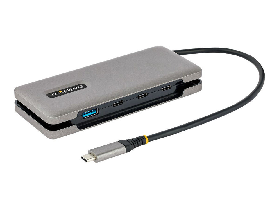 StarTech.com 4-Port USB-C Hub - 1x USB-A & 3x