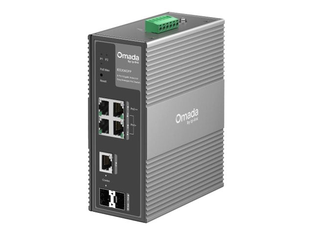 TP-LINK Omada IES206GPP V1.6 - Switch - industriell - managed - 4 x 10/100/1000 (3 PoE+, 1 PoE++)
