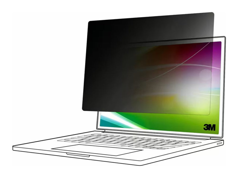 3M Blickschutzfilter für Notebook - heller Bildschirm, 16:10 - klebend - 33.7 cm (13.3")