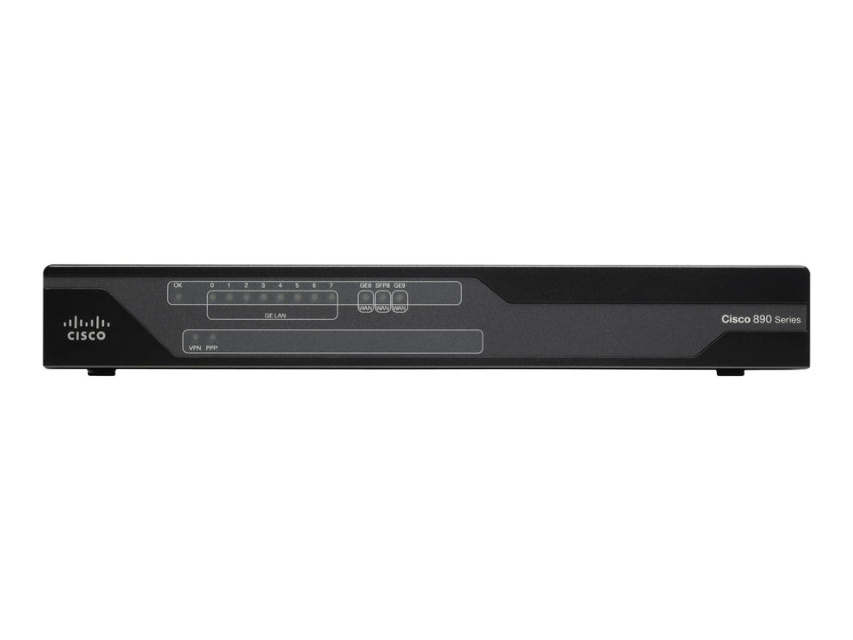 Cisco 891F - Router - ISDN/Mdm 8-Port-Switch