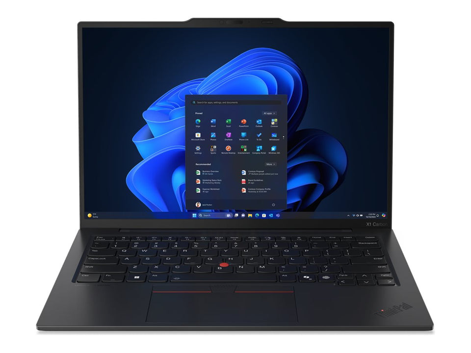 Lenovo ThinkPad X1 Carbon Gen 13 21NX - Aura Edition - 180°-Scharnierdesign - Intel Core Ultra 5 225U / 1.5 GHz - Evo - Win 11 Pro - Intel Graphics - 16 GB RAM - 512 GB SSD TCG Opal Encryption 2, NVMe, Performance - 35.6 cm (14")